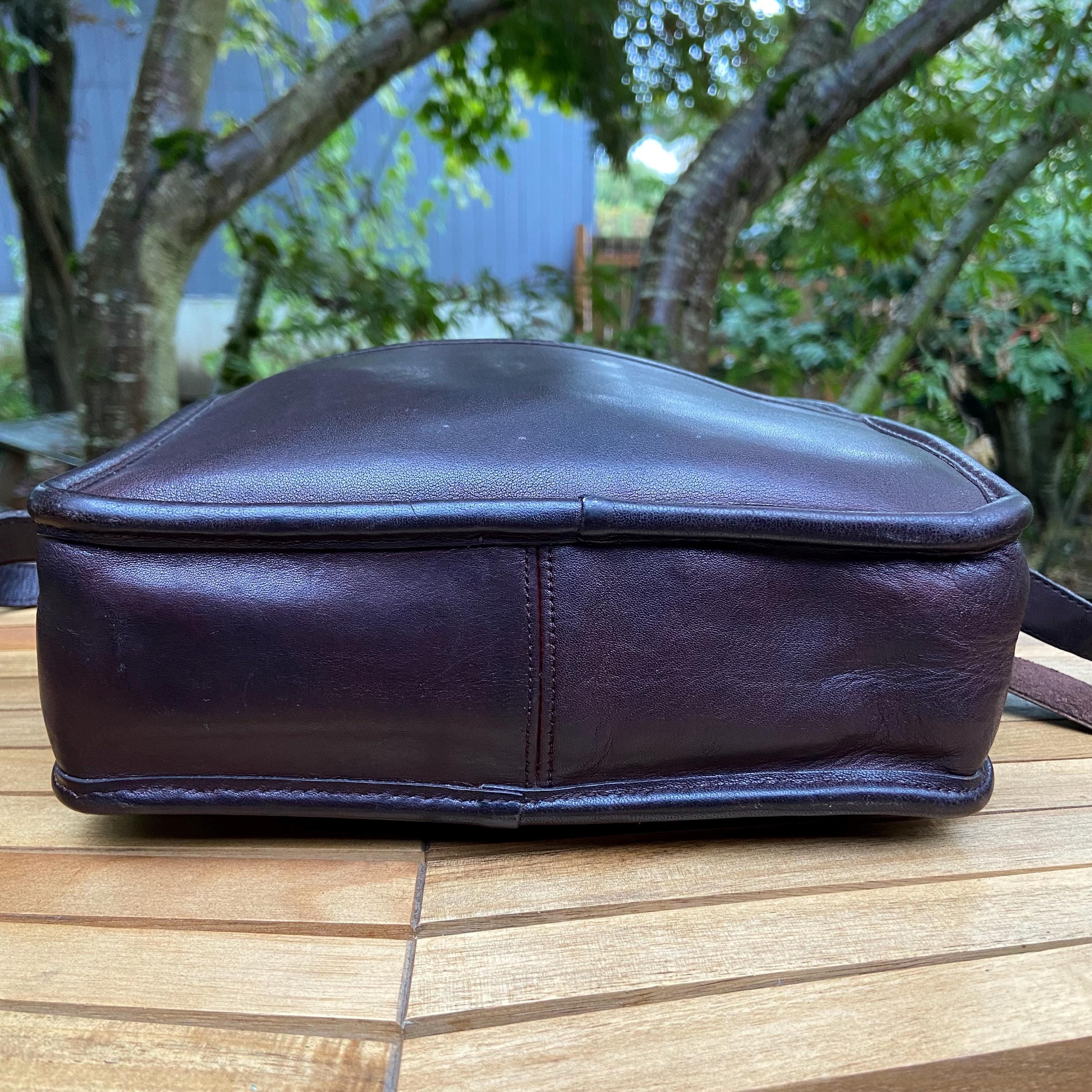 Vintage Coach Blazer Bag | Style 9830 | Mahogany | Made in NYC - Etsy