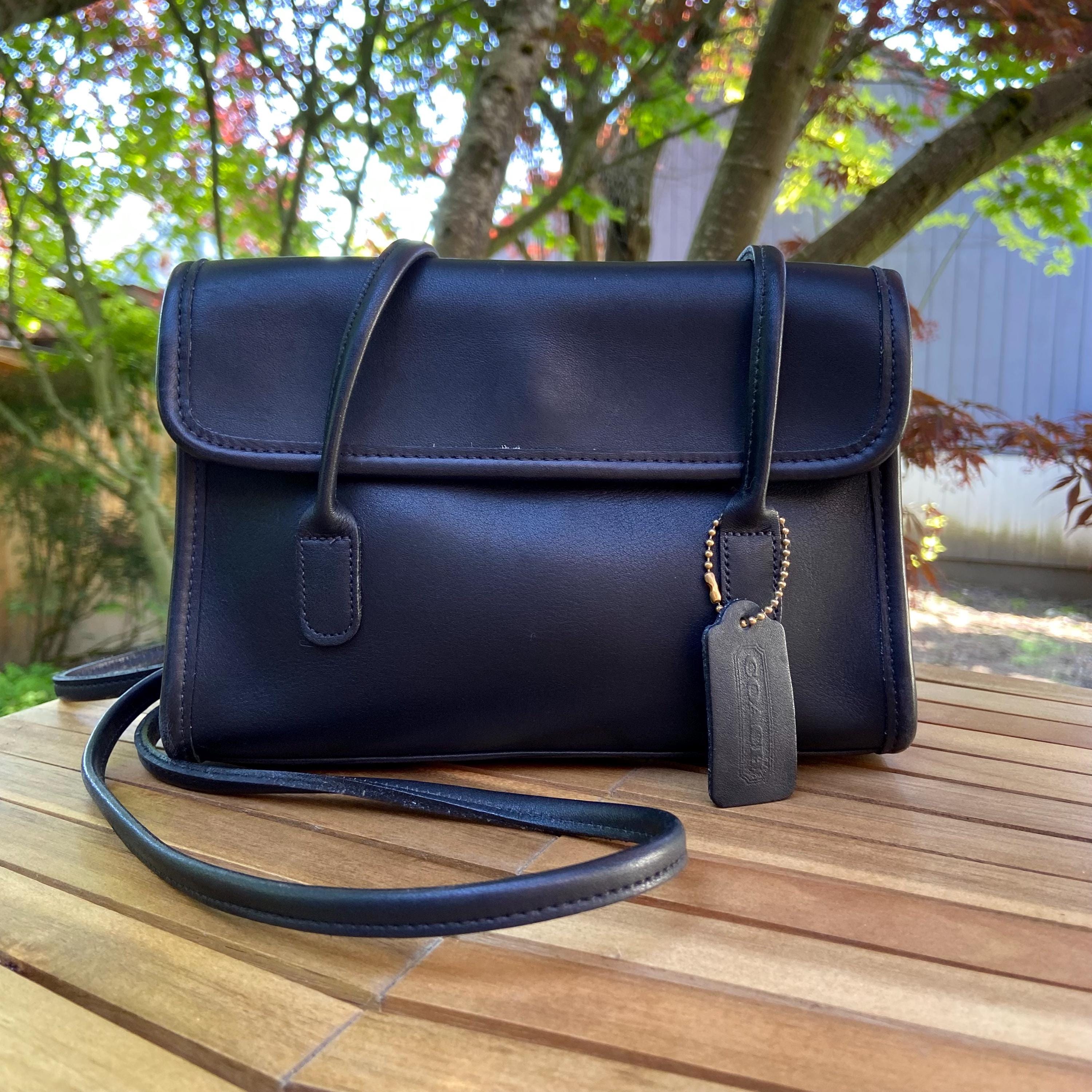 Vintage Coach Laurie Flap | Style 9032 | Black | Made in USA