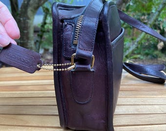 Vintage Coach Blazer Bag | Style 9830 | Mahogany | Made in NYC - Etsy