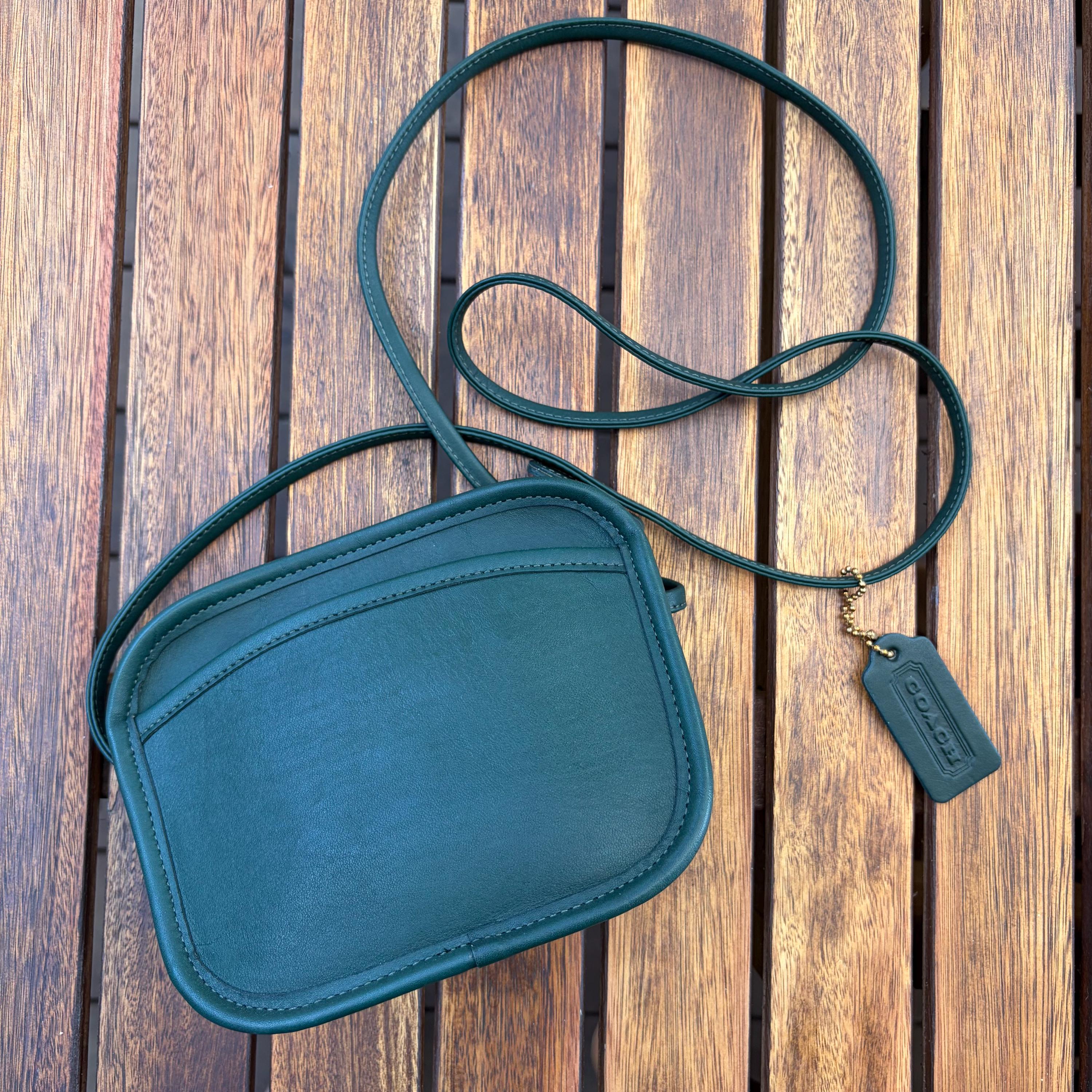 Coach Vintage Green Bag - Etsy Canada