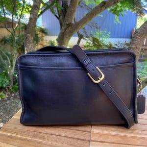 Vintage Coach Multi Reißverschluß | Stil 9974 | Schwarz | Hergestellt in den USA