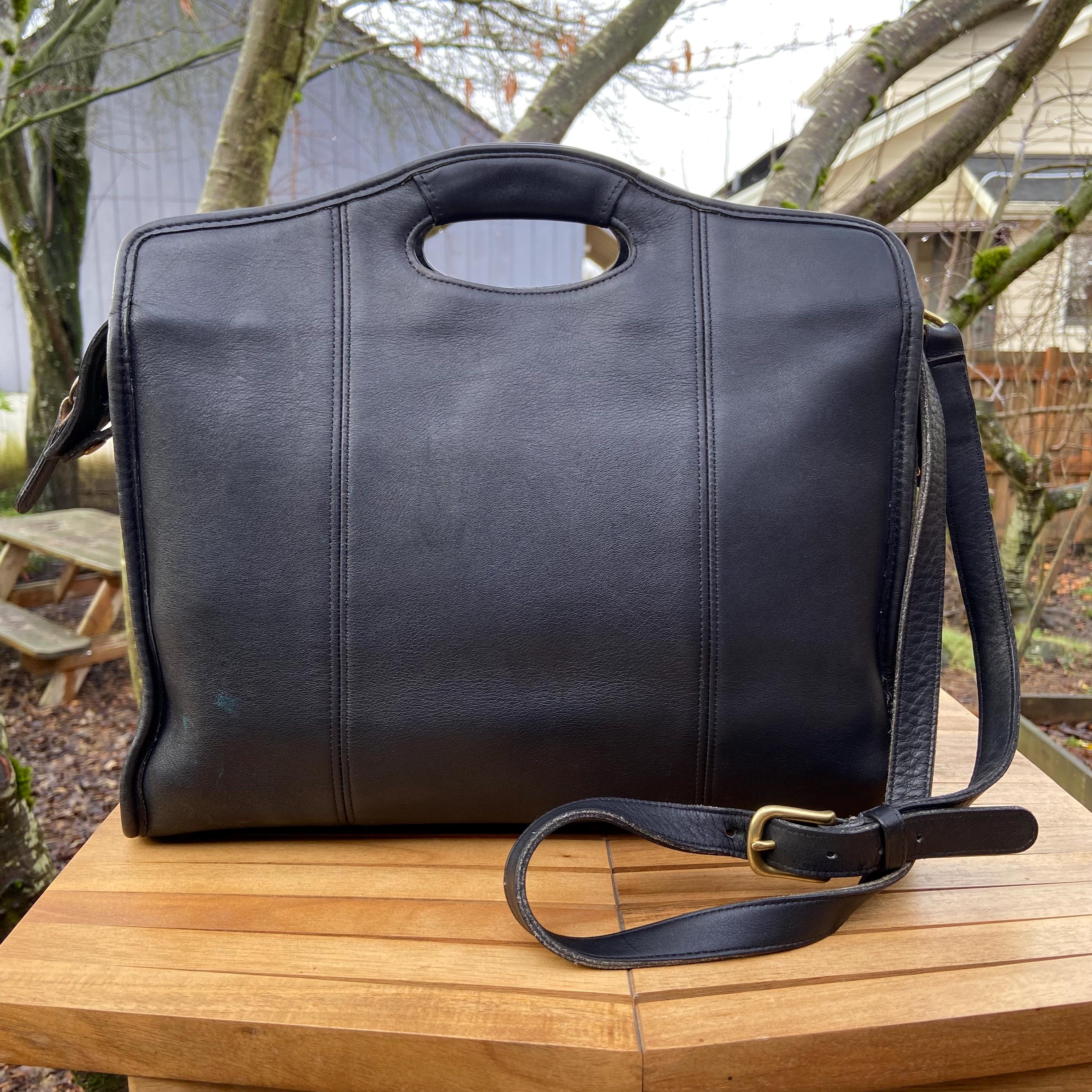 90s coach briefcase - Etsy 日本