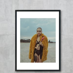 Modefotografie | Hedendaagse fotografie | Galerij kunst aan de muur | Vrouw Katerina&#39;s portret | Redactie | Afdrukken van hoge kwaliteit