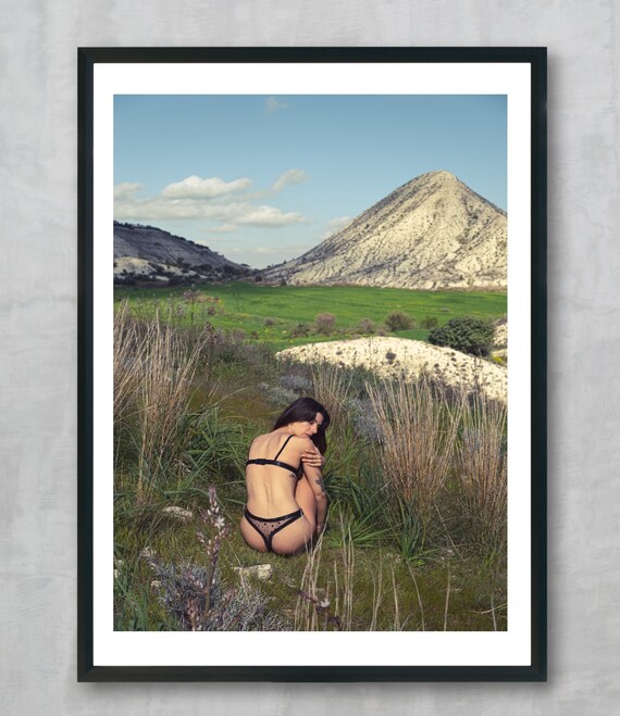 Nude Woman Photography Print Gallery Wall Modern