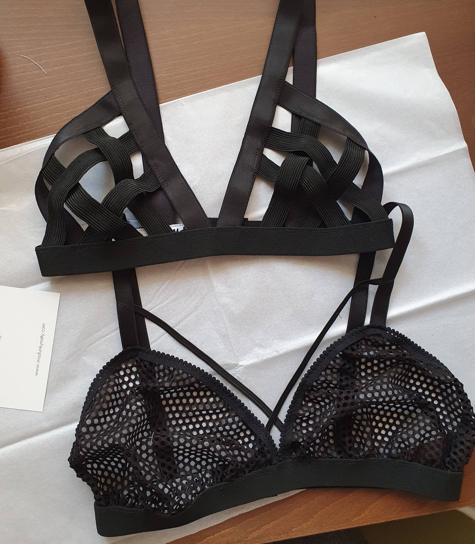 net black bra