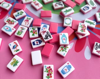 Wanderlust Mahjong Mat with Instructions