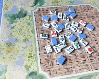 Limelight Hydrangea Mahjong Game Mat