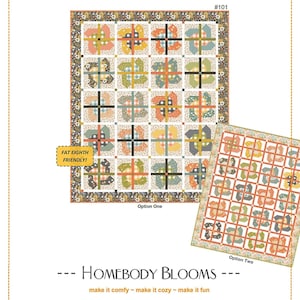 Homebody Blooms Digital Quilt Pattern PDF