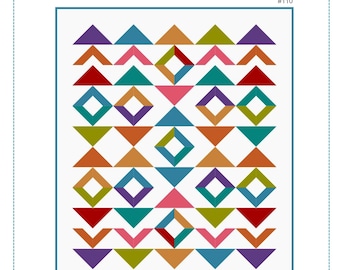 Southwest Summit quilt pattern (PDF Download)