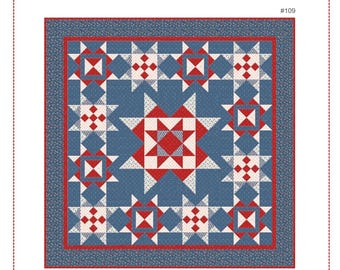Star-Spangled Summer quilt pattern (PDF Download)