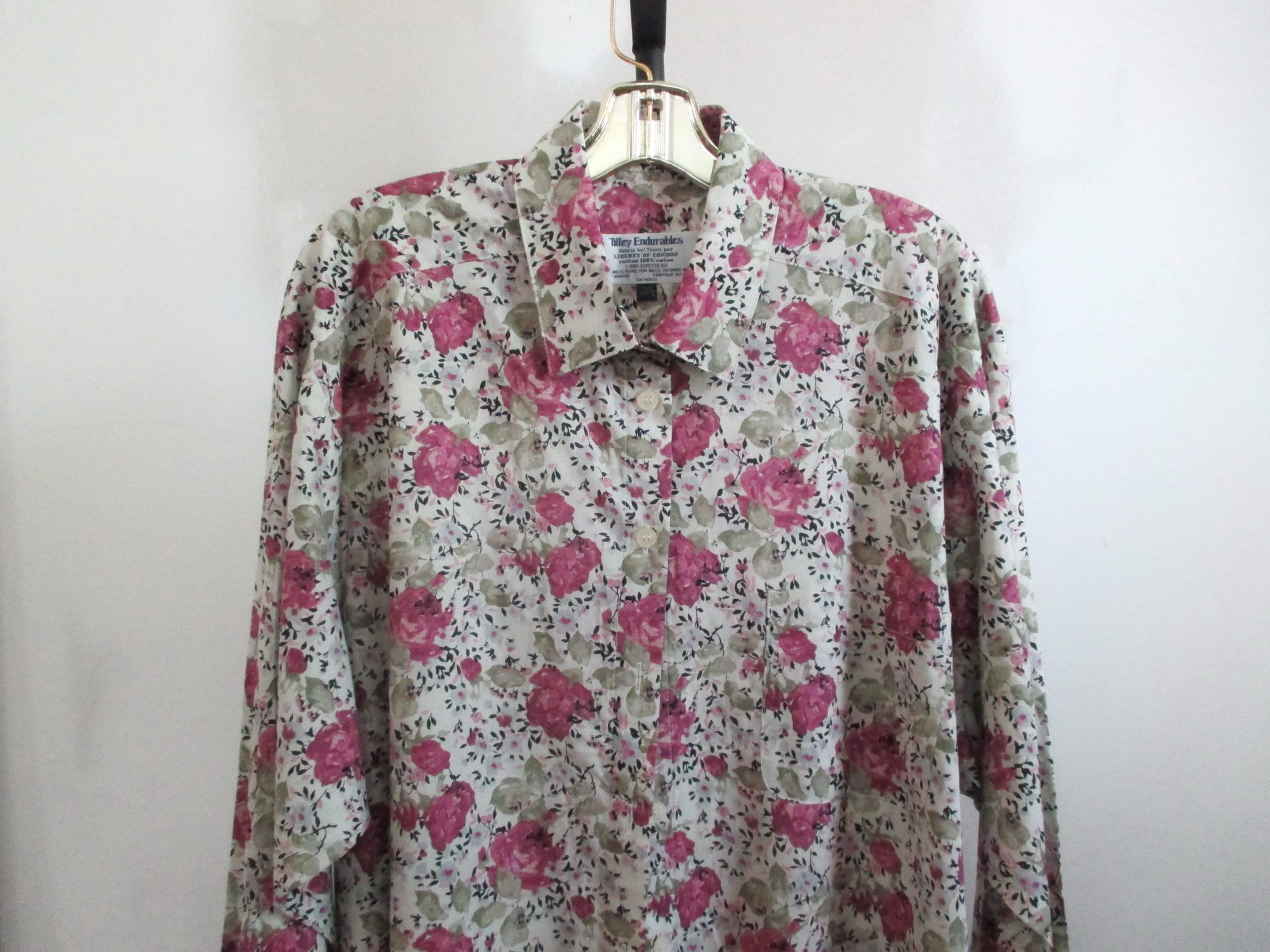 Liberty 100% Cotton Shirt Size XXXL Tilley Endurables New With Tags Made in  Canada Modest Clothing 