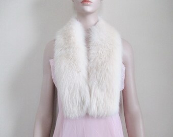 Fox Fur Collar Real Fur Vintage