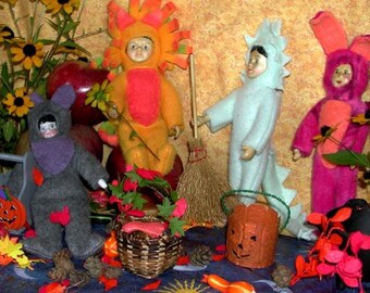PDF Hitty&#39;s Halloween Costumes! Four Fleece Costumes for Dolls 5&quot; to 7&quot;
