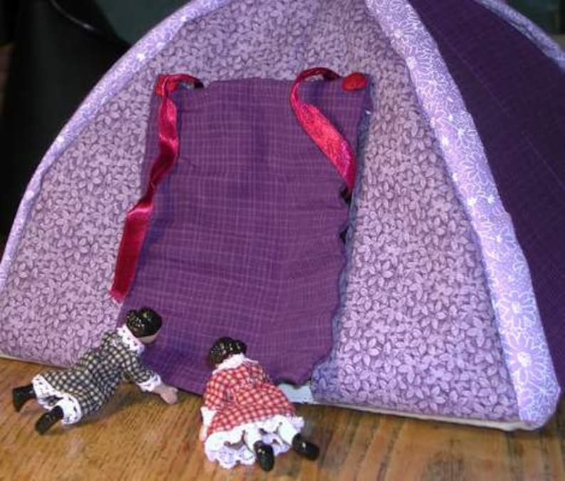 Hitty Barbie Small Dolls Easy to Sew Dome Tent Pattern for Etsy