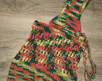 Crochet market bag variegated *Ready to Ship*