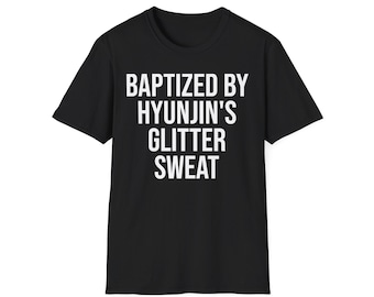 Stray Kids Hyunjin T-Shirt: Kpop SKZ Merch, 8MEN Graphic Tee