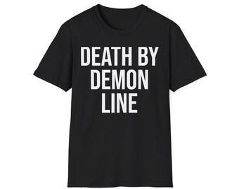ATEEZ "Death by Demon Line" T-Shirt, Ateez Shirt, Unisex Softstyle Shirt, Atiny Tee, Kpop Merch, Demon Teeshirt, 8MEN Shirt