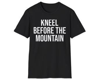ATEEZ "Kneel Before the Mountain" T-Shirt, Ateez Shirt, Unisex Tee Shirt, Atiny Tee, Kpop Merch, San Teeshirt, San of ATEEZ, 8MEN Shirt