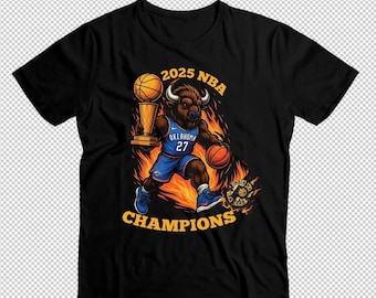Camiseta de baloncesto unisex para adultos OKC Thunder NBA Champions 2025