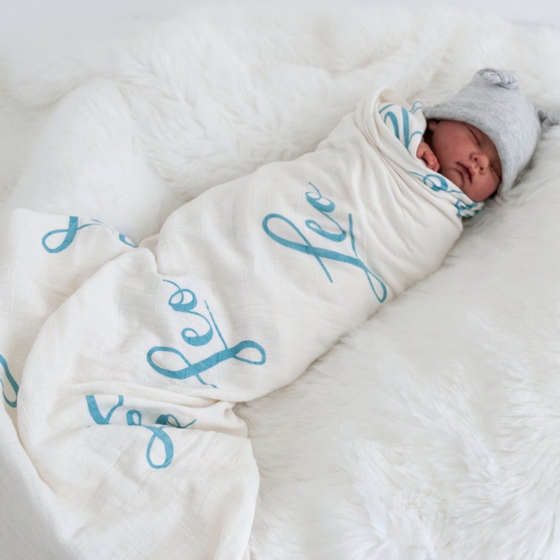 etsy muslin swaddle