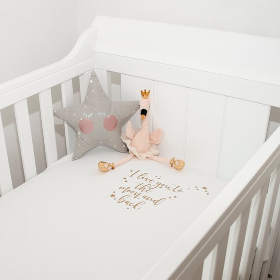 To The Moon And Back Silver Cross Cot And Cot Bed Quilt