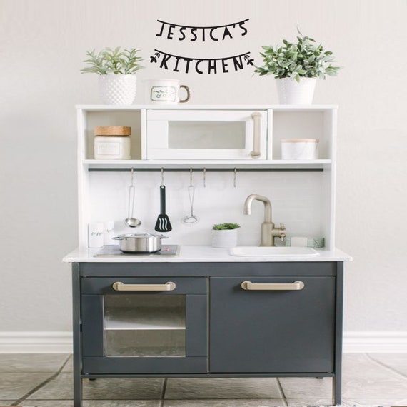 personalised toy kitchen