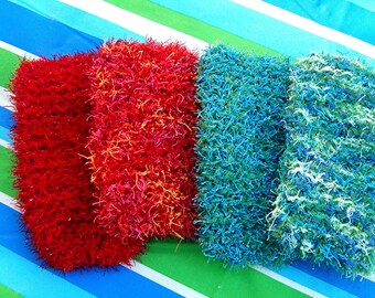 Handmade Knit Dish Scrubbies