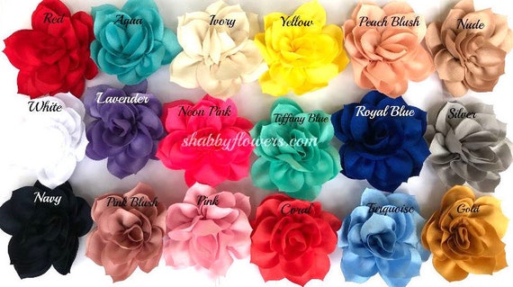 toddler flower hair clips