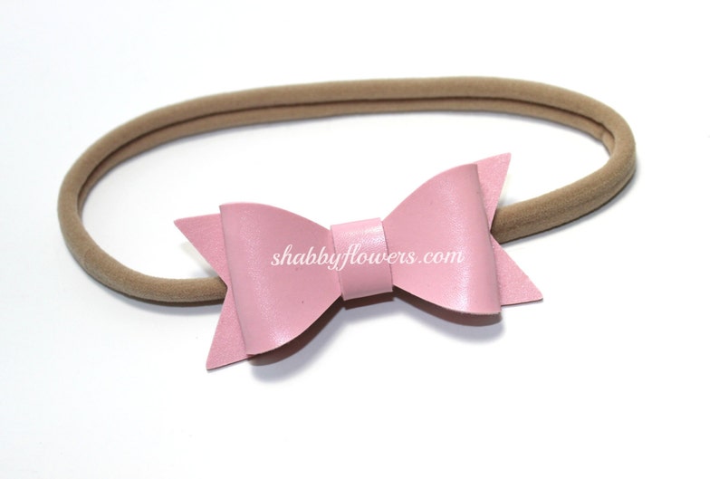 Nylon Headband for infants baby nylon headband Nylon Headband in White add your own bow