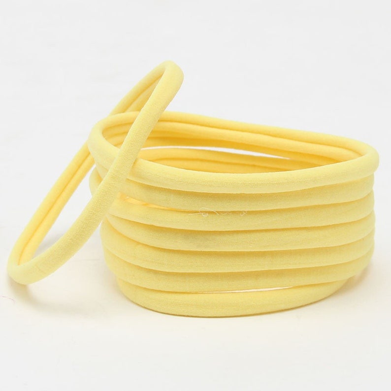 Nylon Headbands Soft Stretch Head Wrap Wholesale Nylon Etsy