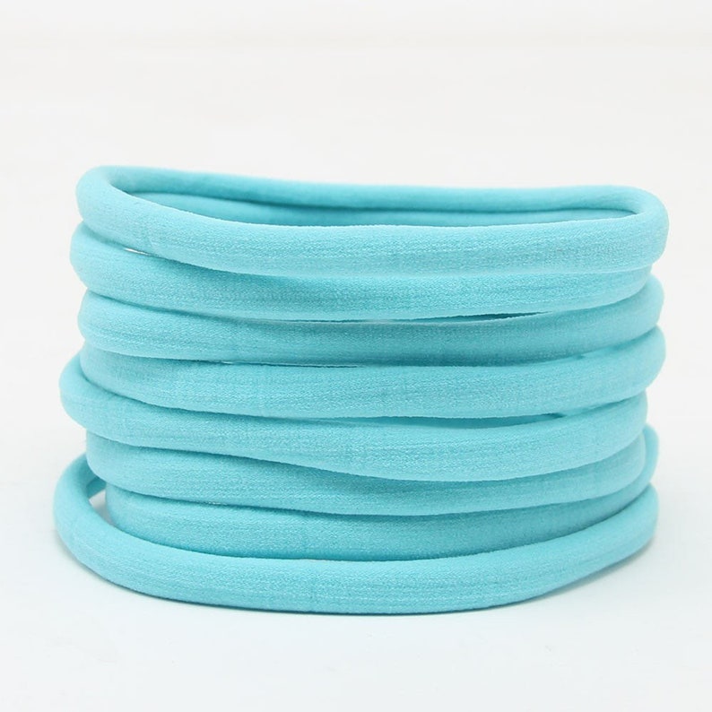 Nylon Headbands Soft Stretch Head Wrap Wholesale Nylon Etsy