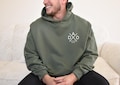 Custom Dad Hoodie, Personalized Dad Sweatshirt, New Dad Hoodie, Father's Day Gift, Christmas Sweater Dad Gift, Grandpa Papa Hoodie