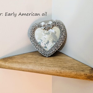 Corner Shelf - Triangular Radius Shelf - Floating Corner Shelf - Kitchen Shelf - Shelf for Security Camera - Presents - Tea Shelf Solid Wood