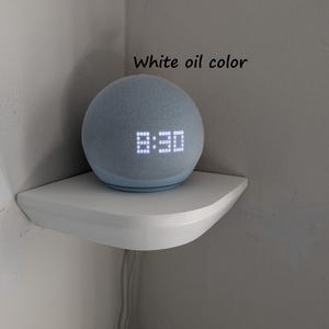 Square Corner Floating Shelf, Home Decor Rustic Shelves, Speaker Baby Monitor, Security Home Camera, Modern Farmhouse Corner Shelf