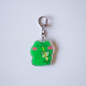 Freddy Matcha Acrylic Keychain