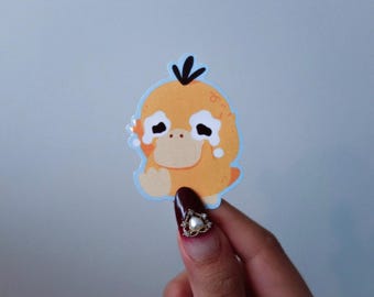 Psyduck Die Cut Sticker