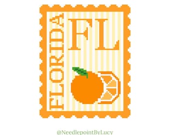 Borduurkaart Florida Orange-stempels pdf