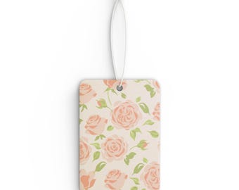 Ambientador floral para coche / Vibras primaverales / Aroma a rosas / Perfecto para regalos, decoración del hogar, accesorios para el coche y bodas