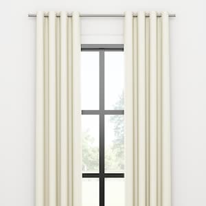 GRAND SILK Grommet Panel with Combo or Blackout Lining. Custom Drapes, Made to Order, Custom Curtains, Window Treatments