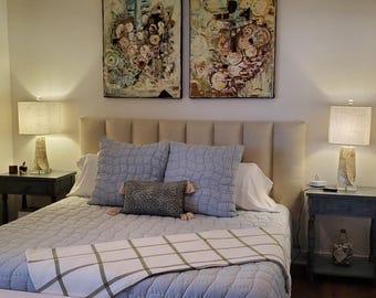 Upholstered Headboards - Custom Made-to-Order Fabric Headboards
