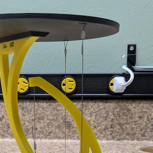 Floating Tensegrity Table, Desk Display Stand