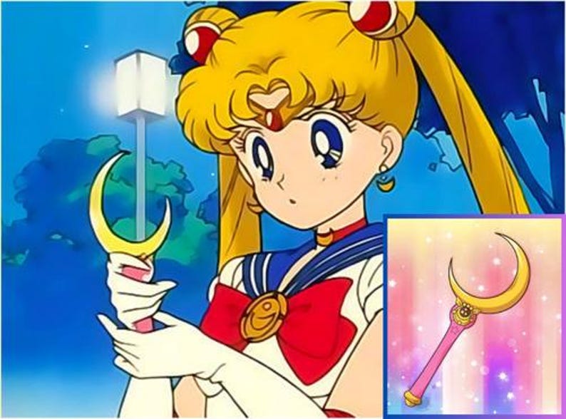 Sailor Moon's Moon Stick wand image 8