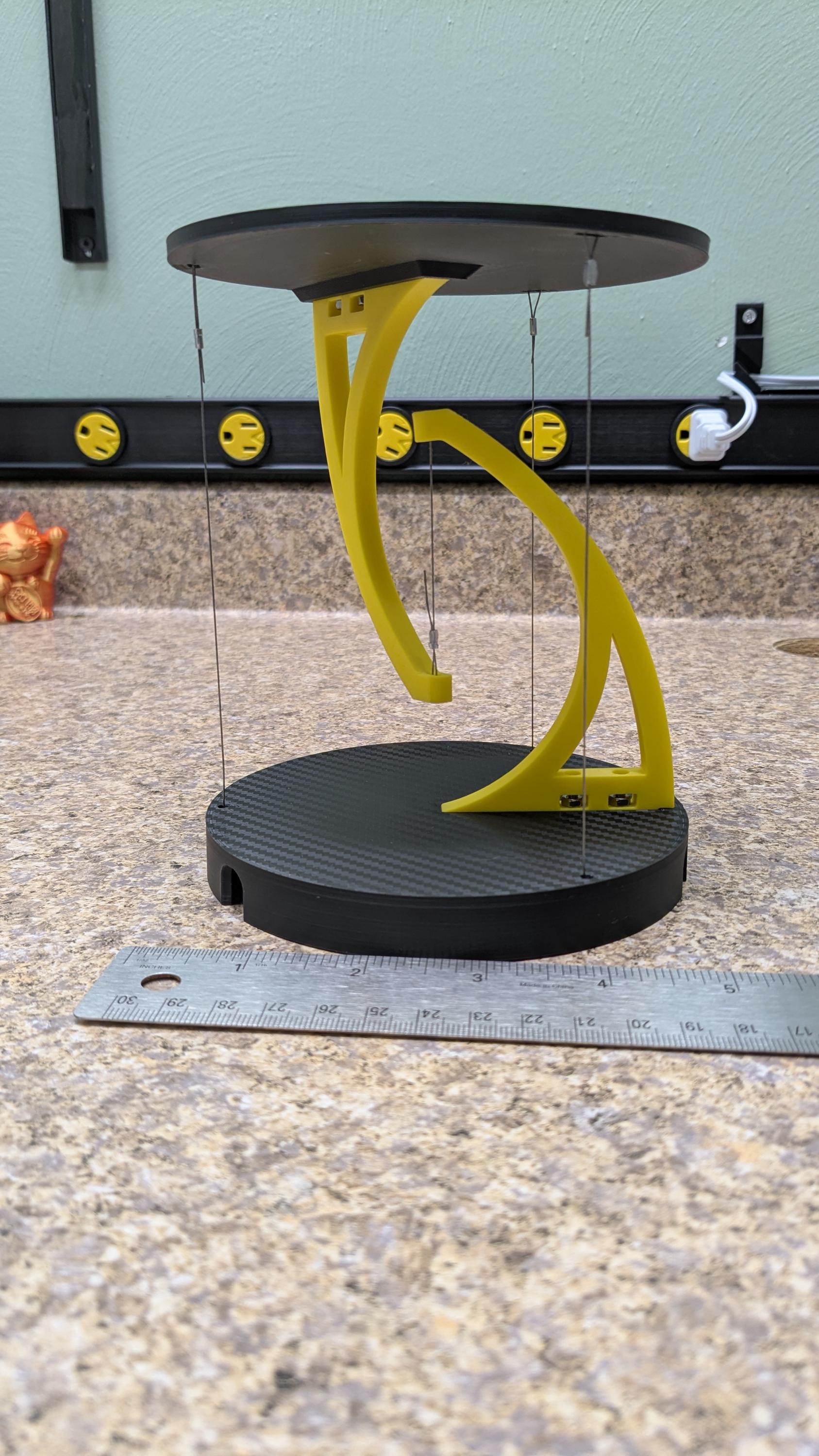 Floating Tensegrity Table, Preassembled, Desk Display Stand - Etsy