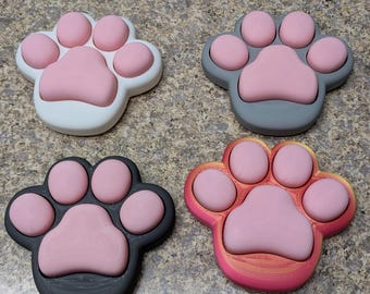 Fidget Clicky Paw, Key Clicker, 3D Printed Desk Toy
