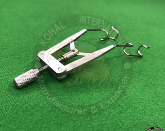 Handcrafted Stainless Steel Lieberman Speculum, Adult Size (15/16mm)