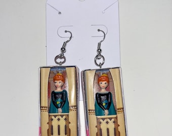 Frozen Princess Anna Earrings