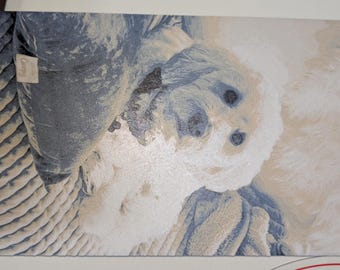 Photo Print HueForge 3D Printed Wall Art Personalized Portrait Pet Family Picture Gift Memorial