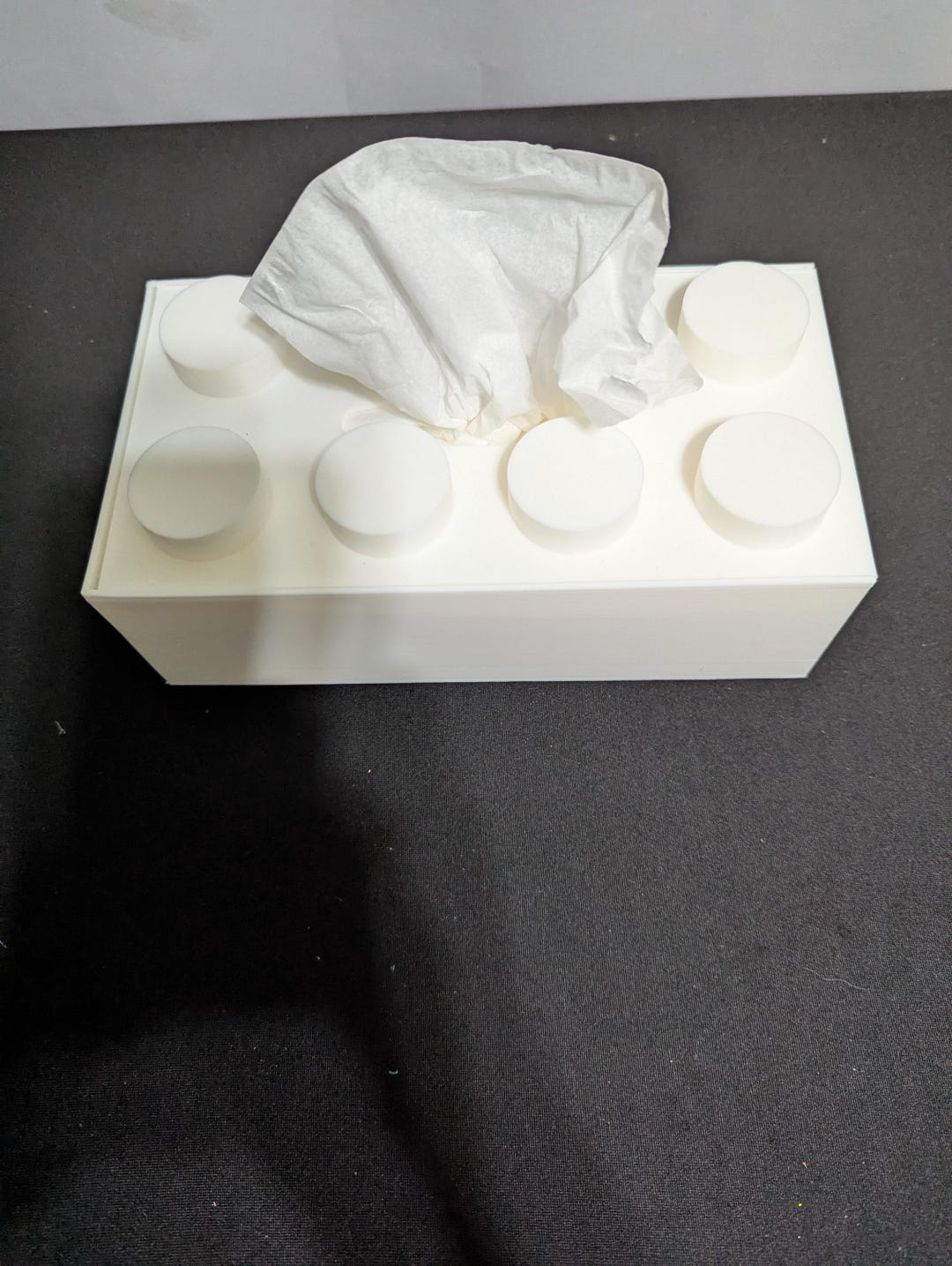 Block-inspired Tissue Box Cover | Modern Brick Style Tissue Holder ...