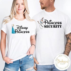 Princess Security Shirt, Elsa Princess Shirt, Frozen Family Trip Matching Shirt, Disney Family Vacation Shirt, Disney Dad Shirt