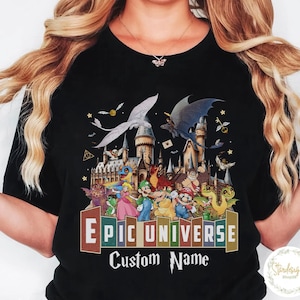 Epic Universe Family Shirts, Custom Epic Universe Shirt, Universal Epic Universe Matching Shirts, Universal Epic Shirt, Epic Universe Shirts